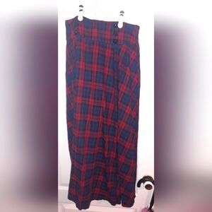 Plaid skirt